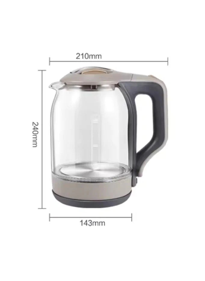 Macest - Electric Glass Kettle
_________
ماسيست - غلاية كهربائية زجاجية