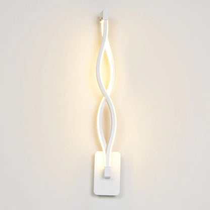 مصباح حائط مموج من الألومنيوم LED 