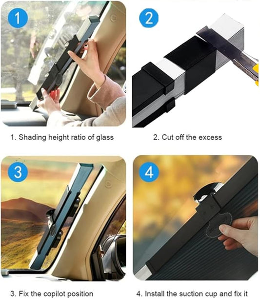 Retractable Sun Car Shade
———————————————
ستارة شمسية قابلة للسحب للسيارة