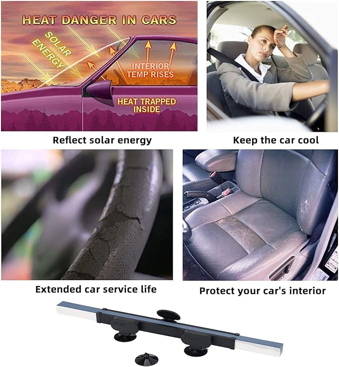 Retractable Sun Car Shade
———————————————
ستارة شمسية قابلة للسحب للسيارة