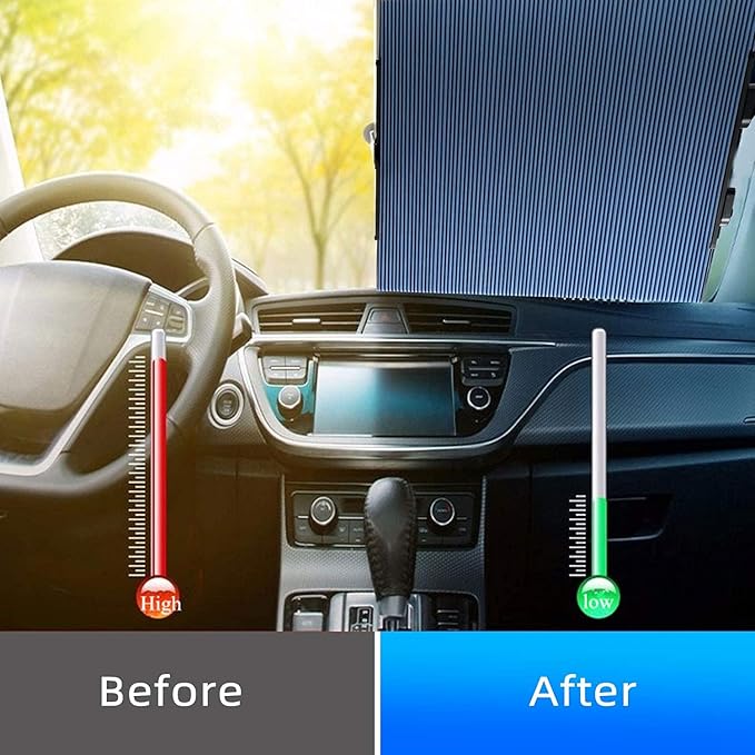 Retractable Sun Car Shade
———————————————
ستارة شمسية قابلة للسحب للسيارة