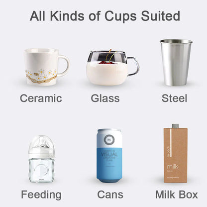 Smart Coffee Mug Cup Warmer for Office and Home with Three Temperature Settings, Waterproof, and Thermostatic Heat Pad.
________
مدفأة ذكية لأكواب القهوة للمكتب والمنزل بثلاث درجات حرارة، مقاومة للماء، ولوحة تسخين حرارية ثابتة.