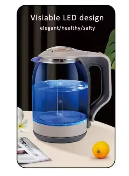 Macest - Electric Glass Kettle
_________
ماسيست - غلاية كهربائية زجاجية
