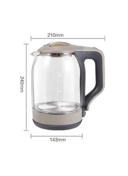 Macest - Electric Glass Kettle
_________
ماسيست - غلاية كهربائية زجاجية