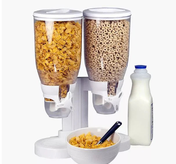 “Cereal Double Dispenser”  موزع مزدوج لحبوب الإفطار