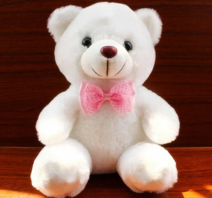 Plush Toy Bear - Colorful Glowing Teddy Bear  دمية دب محشوة - دب مضيء ملون